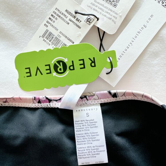 Sanctuary Floral Bikini Bottoms New with tags! small womens bathing suit - Picture 8 of 9